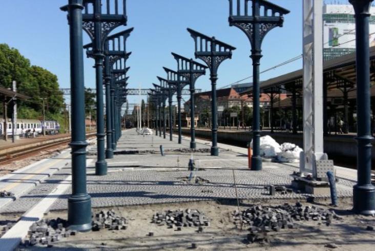 Pierwsze schody ruchome na stacji Gdańsk Główny Pierwsze schody ruchome na stacji Gdańsk Główny
