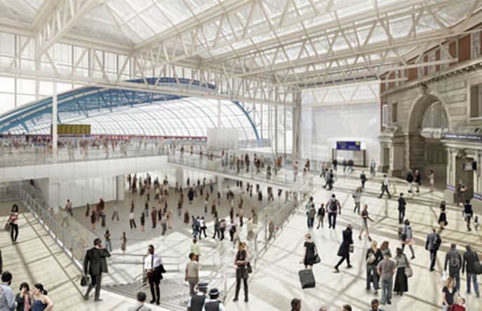 800 mln funtów na poprawę przepustowości londyńskiej stacji Waterloo