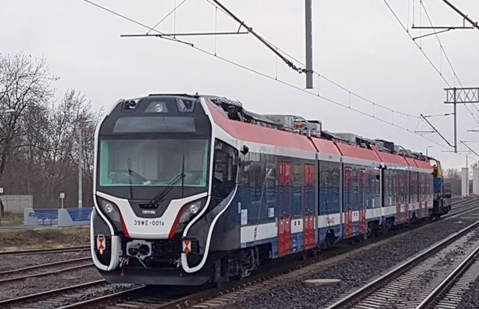 Pierwsze zdjęcie nowego pociągu Newagu dla WKD