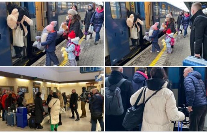 Koleje Czeskie pomagają Ukrainie