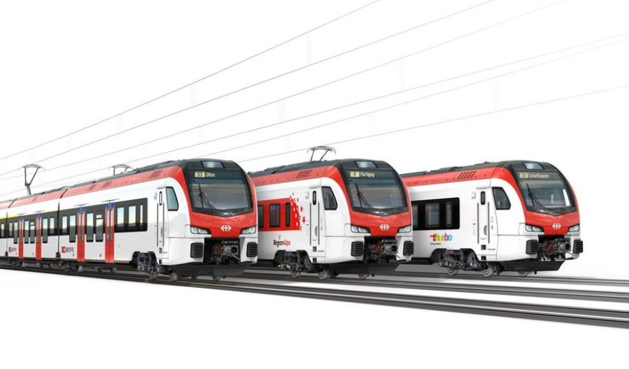 Pół tysiąca Flirtów. Gigantyczne zamówienia SBB jednak dla Stadlera Pół tysiąca Flirtów. Gigantyczne zamówienia SBB jednak dla Stadlera