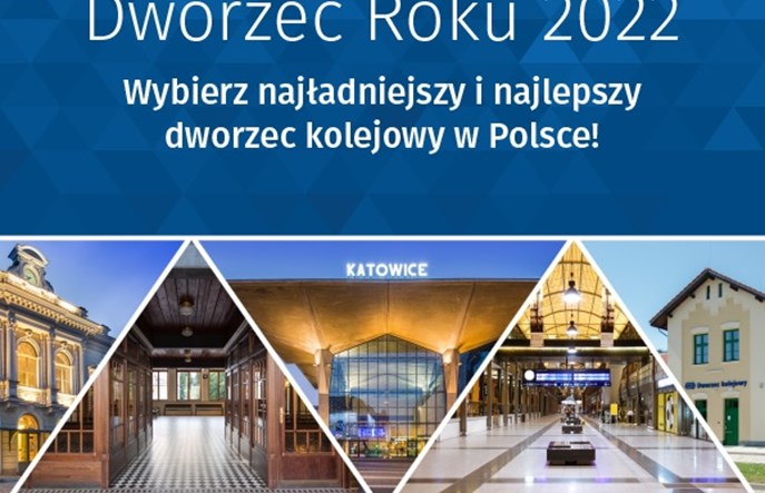 V edycja konkursu „Dworzec Roku”. Wybierz najlepszy z nich!