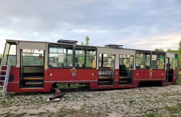 Toruń zatopi jeden z tramwajów