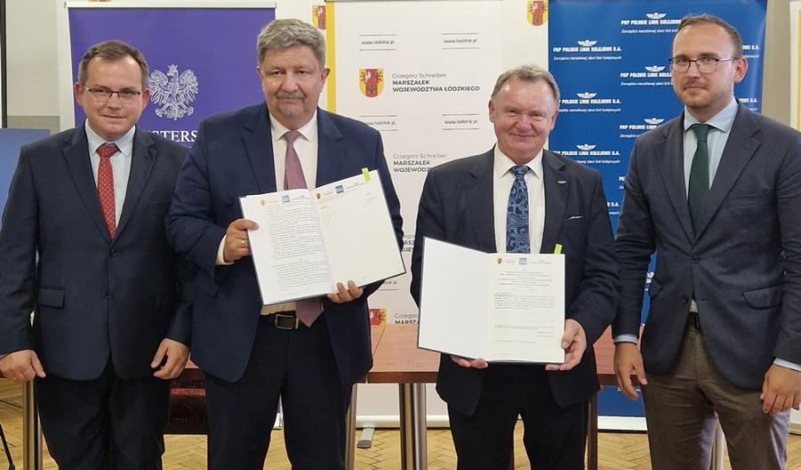 Pierwsza umowa z Kolej Plus podpisana. Pociąg dotrze do Wielunia Pierwsza umowa z Kolej Plus podpisana. Pociąg dotrze do Wielunia