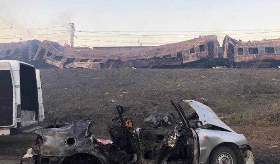 Rosyjskie rakiety spadły na ukraiński pociąg pasażerski. 25 osób nie żyje [aktualizacja]