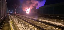 Niemcy: Nocny, płonący pociąg widmo pędził do Austrii