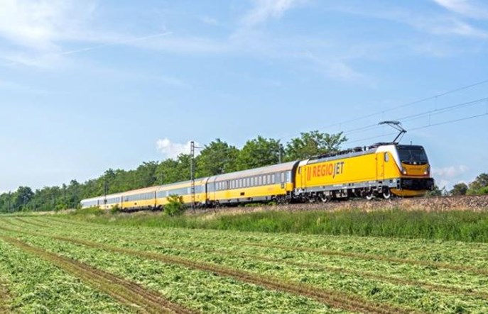 110 tysięcy pasażerów pociągów RegioJet na linii Przemyśl - Praga