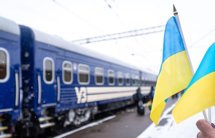 Rok wojny w Ukrainie. Kolej pomogła Ukraińcom obronić się przed Rosją