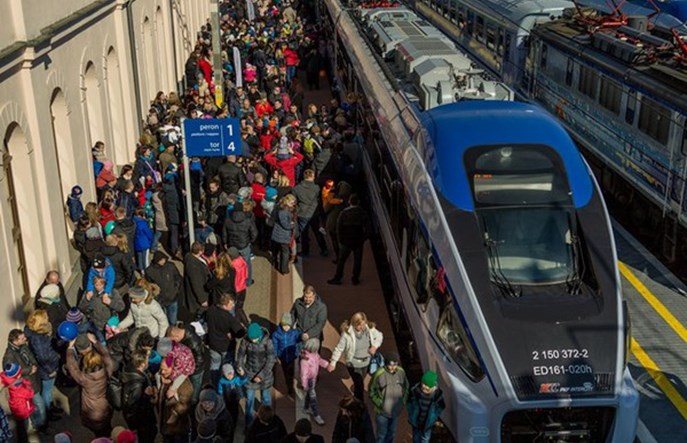 Na początku roku wzrosła liczba pasażerów kolei