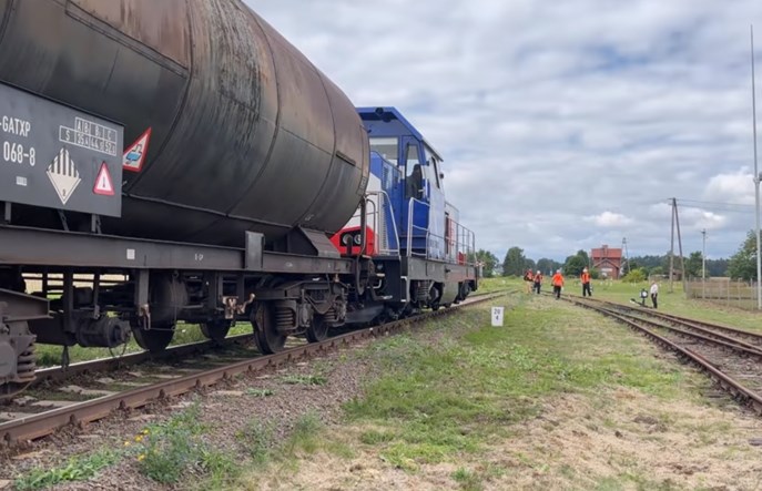 Pociągi towarowe wróciły na linię Człuchów – Przechlewo [aktualizacja]