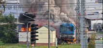Groźny wypadek kolejowy i pożar pociągu w Czechach