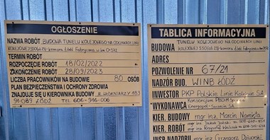 Łódź: Tunel KDP – początek prac towarzyszących