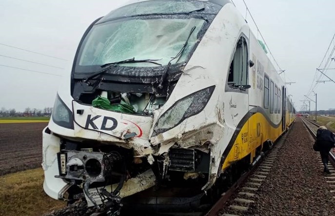 Poważnie uszkodzony Impuls KD trafi do naprawy w SPS