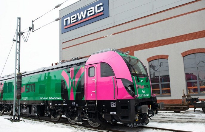 Newag sprzeda cztery nowe lokomotywy do Rail STM