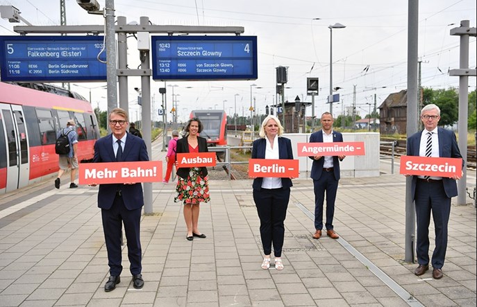 Czarne chmury nad modernizacją linii Berlin - Szczecin