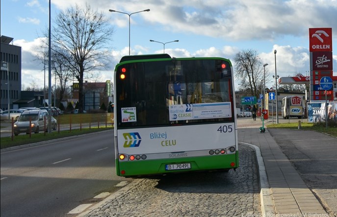 Białystok z ofertą na przebudowę 27 zatok autobusowych