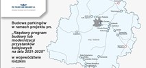 PKP PLK: Będzie blisko 1000 nowych miejsc parkingowych przy stacjach i przystankach w Łódzkiem