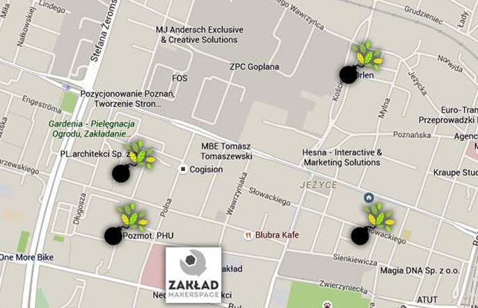 Miejscy aktywiści wysadzają poznańskie ulice