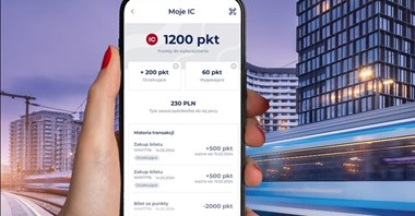 PKP Intercity: Już 400 tys. użytkowników programu lojalnościowego