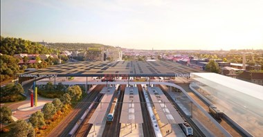 Wielki węzeł przesiadkowy Praga Nádraží Smíchov z kompletem wykonawców