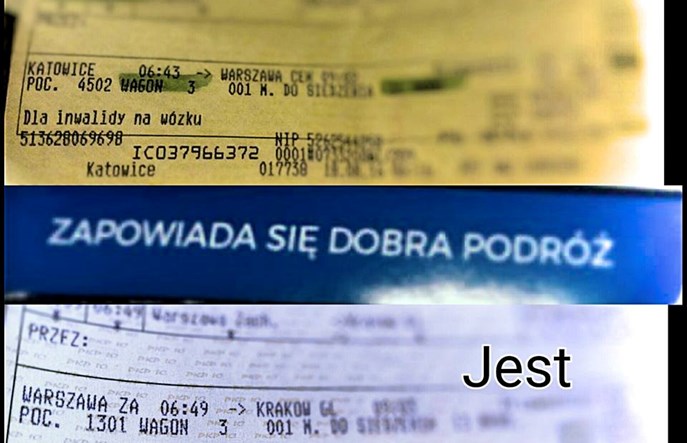 Koniec "inwalidów" na biletach PKP IC