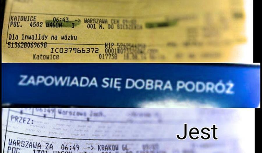 Koniec "inwalidów" na biletach PKP IC Koniec "inwalidów" na biletach PKP IC