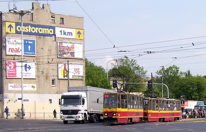 Łódź: Apogeum wyłączeń. „Skrzyżowanie Marszałków” bez tramwajów