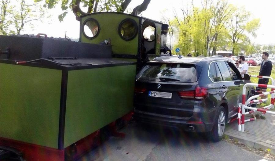 Pechowy powrót parowozu na „Maltankę" Pechowy powrót parowozu na „Maltankę"