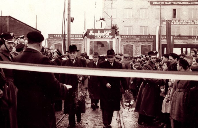 Częstochowianie 55 lat jeżdżą tramwajami