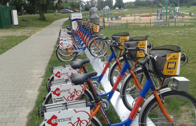 Siedlczanie testują system roweru miejskiego