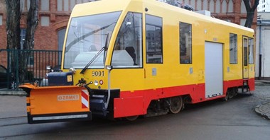 Nowy tabor techniczny Tramwajów Warszawskich zdaje egzamin
