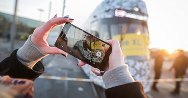 Pierwszy tramwaj Solarisa w Lipsku. Na razie opakowany