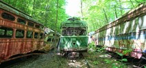 Cmentarzysko tramwajów w USA [zdjęcia]