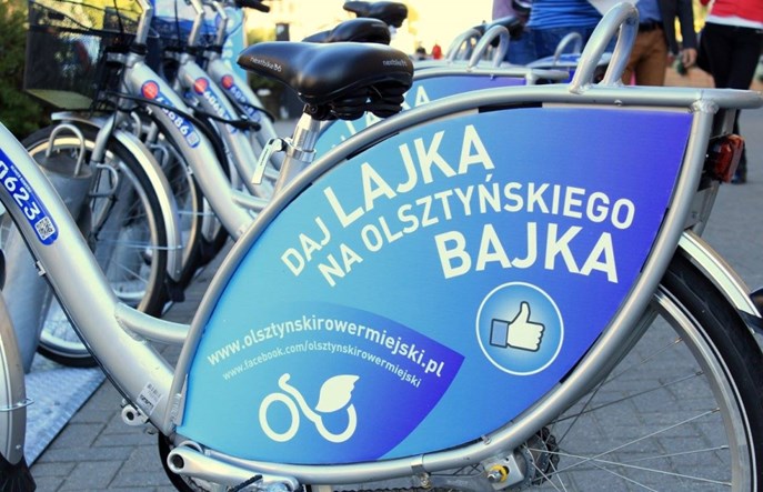 Olsztyn. Rower publiczny wcale nie taki pewny