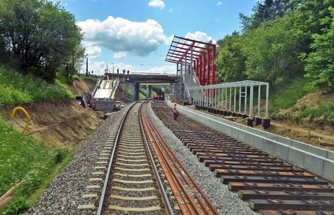 W Gdyni powstał kolejowy splot torowy
