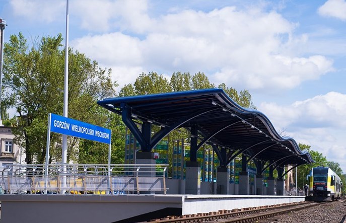 Gorzów Wielkopolski Wschodni gotowy, trwają prace przy estakadzie