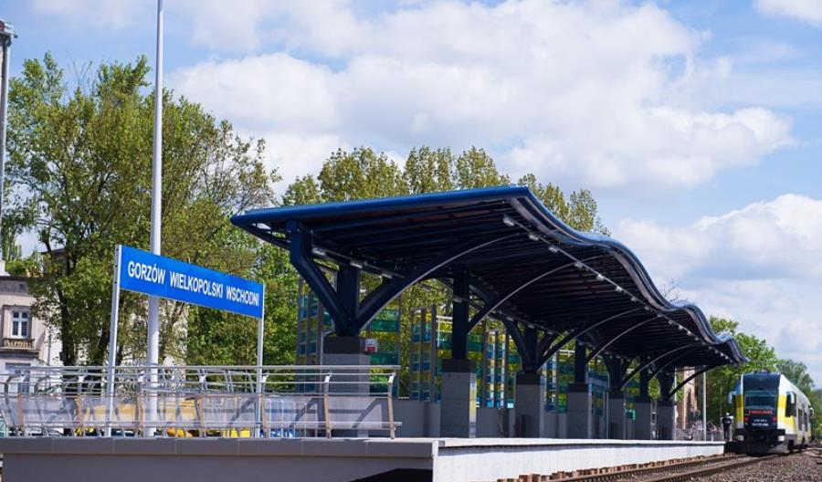 Gorzów Wielkopolski Wschodni gotowy, trwają prace przy estakadzie Gorzów Wielkopolski Wschodni gotowy, trwają prace przy estakadzie