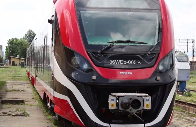 Impuls 2 dla Bari w filmie promującym Newag