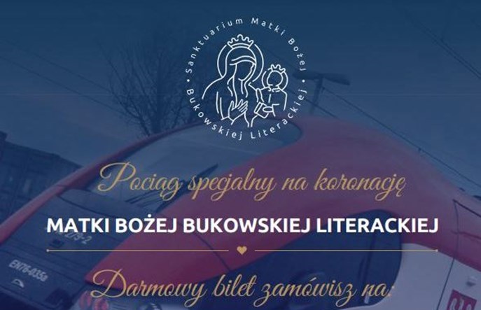 Specjalny pociąg KW na koronację obrazu Matki Bożej