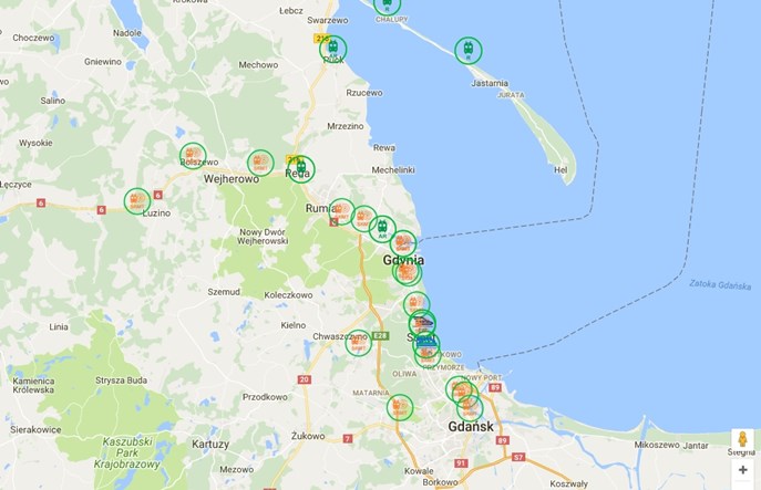 Pociąg na mapie PLK nie zawsze odpowiada rzeczywistości