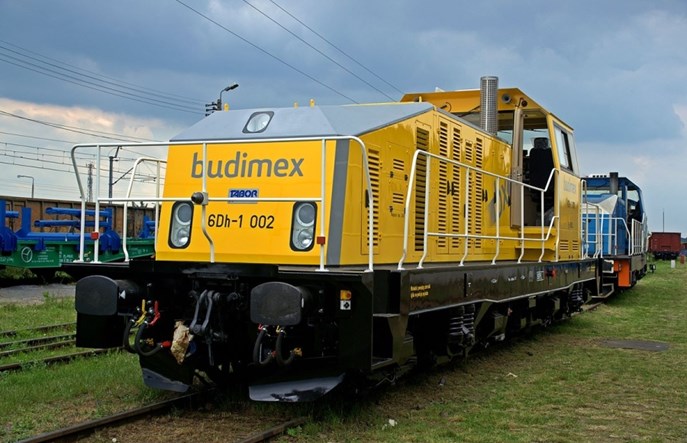 Lokomotywa 6Dh pracuje w Budimeksie