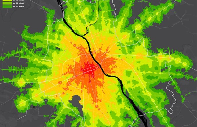 Warszawa (prawie) cała w 60 minut