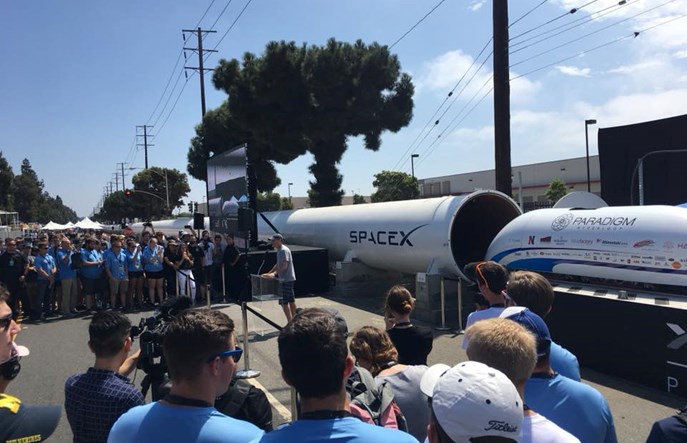 Polacy bez finału w Hyperloop Pod Competition II