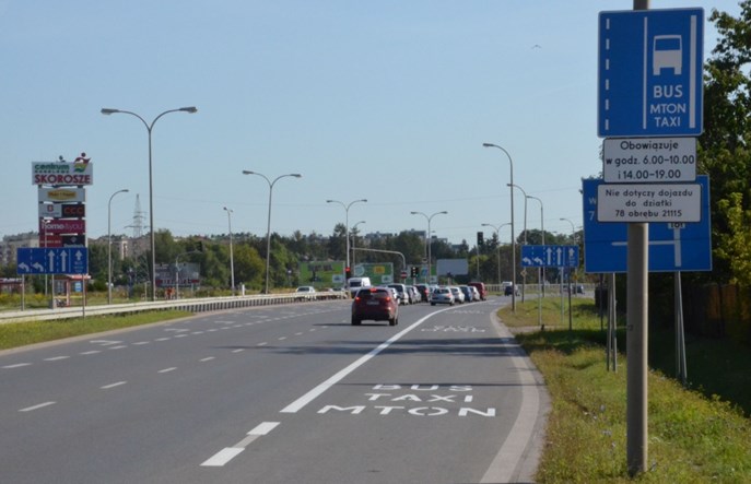 Warszawa. Nowy buspas w Alejach Jerozolimskich