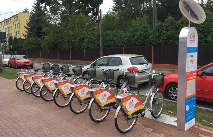 Pruszkowski Rower Miejski wystartował. 6 stacji i 48 rowerów