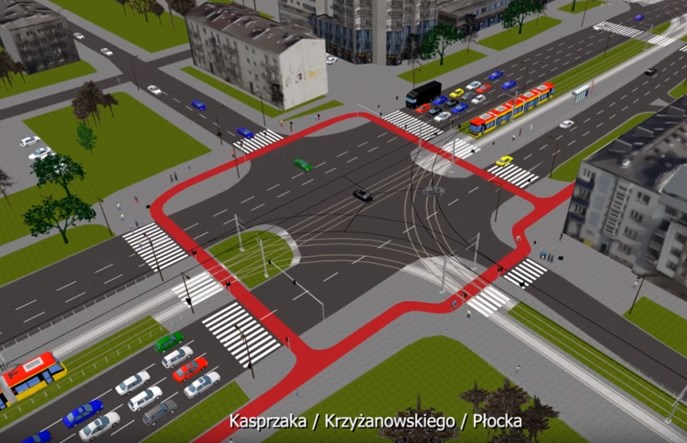 Warszawa: Wirtualna przejażdżka tramwajem do Wilanowa (animacje)