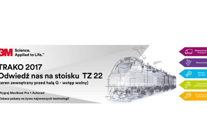 Odwiedź 3M na targach TRAKO 2017. Wygraj MacBooka PRO!