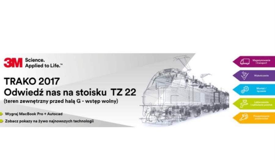 Odwiedź 3M na targach TRAKO 2017. Wygraj MacBooka PRO! Odwiedź 3M na targach TRAKO 2017. Wygraj MacBooka PRO!