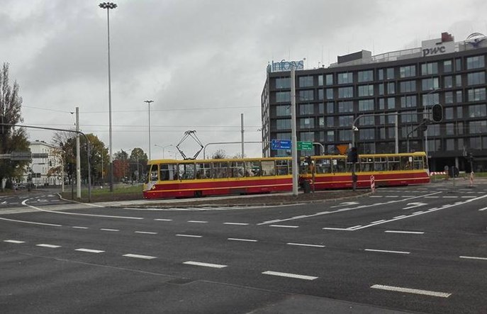 Łódź: Rondo Solidarności oddane miesiąc przed terminem