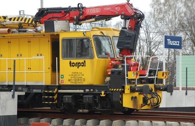 Torpol: Występują trudności z dowozem tłucznia na place budów